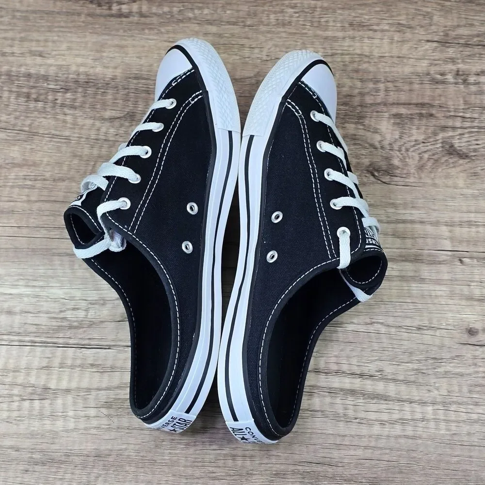 Converse Chuck Taylor All Star Dainty Mule Slip Women's Size 8 Black White Shoes